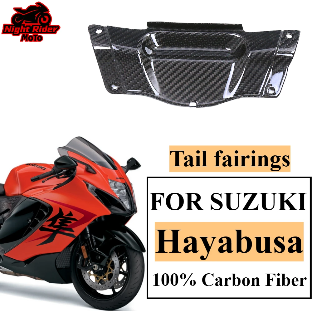 

Для SUZUKI Hayabusa 2022 2023 2024 2025 + 100% чистое 3K углеродное волокно, передние хвостовые обтекатели, аксессуар для модификации мотоцикла,