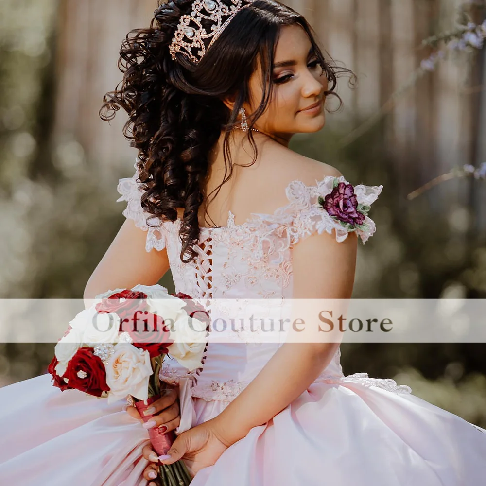 Charro vestidos de 15 años Embroidery Quinceanera Dresses Sweet 16 vestido debutante Mexican Girls XV Prom Gowns