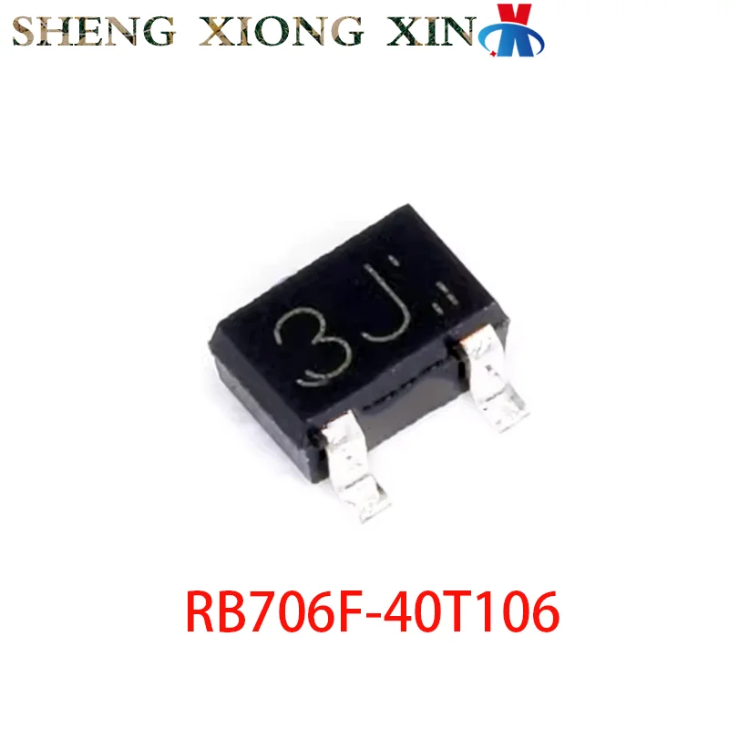 50pcs/lot 100% NEW RB706F-40T106 SOT-323 Small Signal Schottky Diode RB706F 706 Rectifier