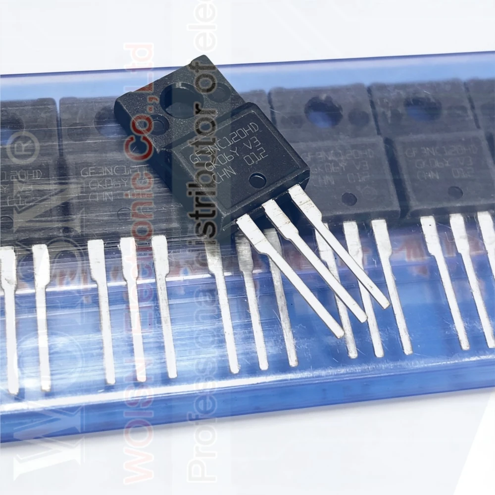 （1-5PCS） GF3NC120HD STGF3NC120HD 1200V 6A TO-220F