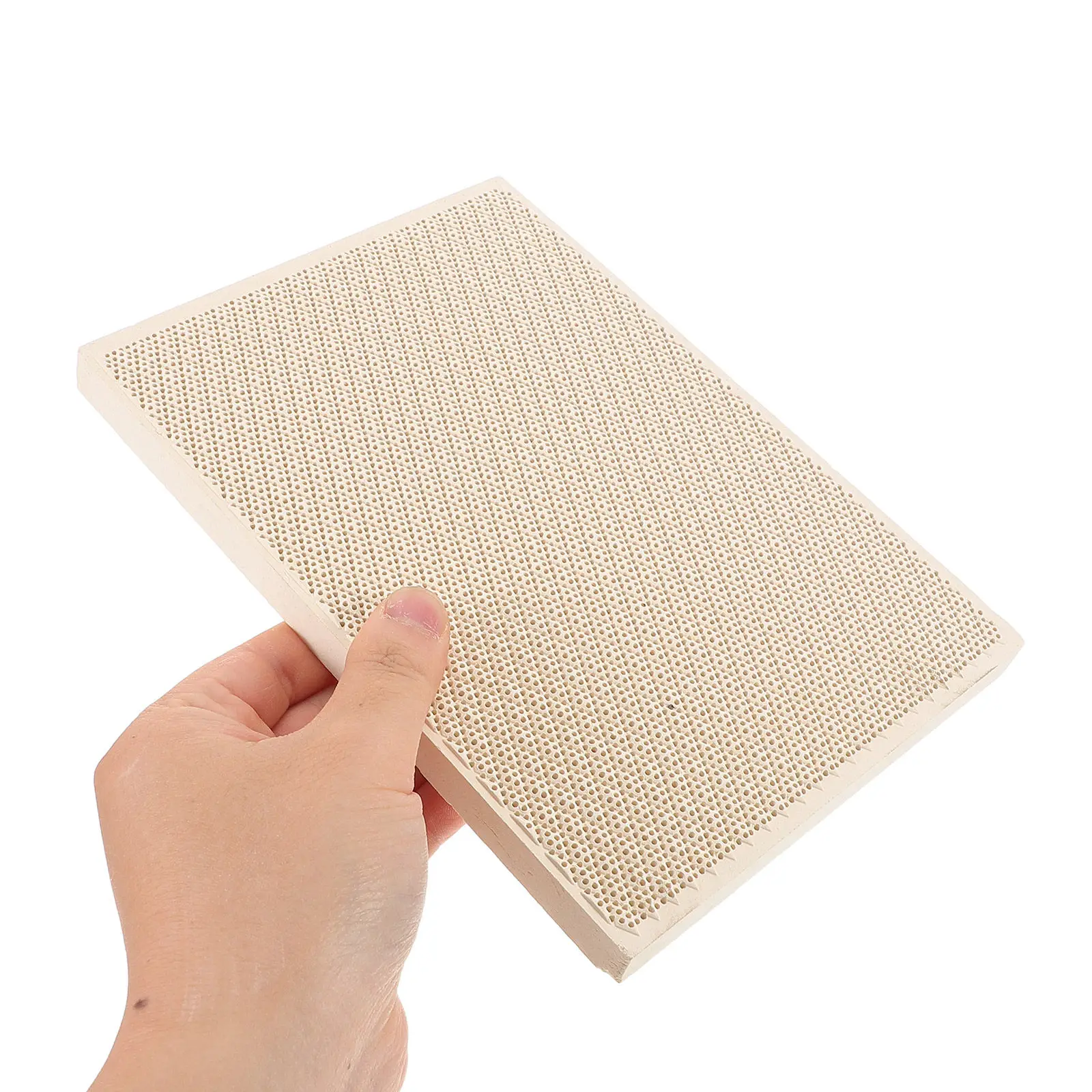 Quartz Honeycomb Soldering Panel Excellent Fire Resistance Thermal Shock Resistant Soldering Board for Jewelry Welding Casting