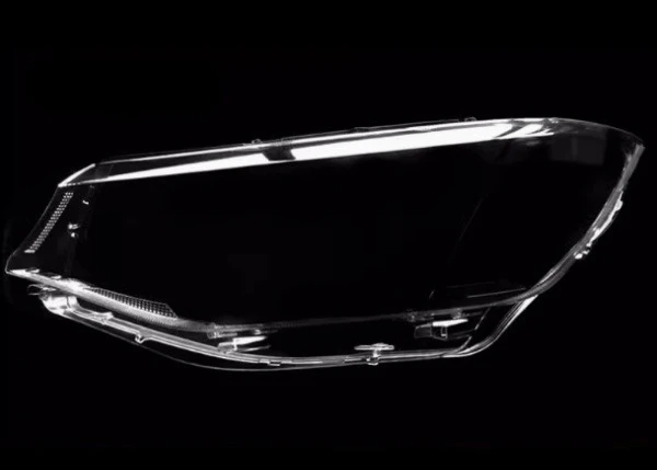 Moggic PC Transparent Headlight Lens Cover for 20‑2023 Volkswagen Caddy, Front Headlamp Clear Shell