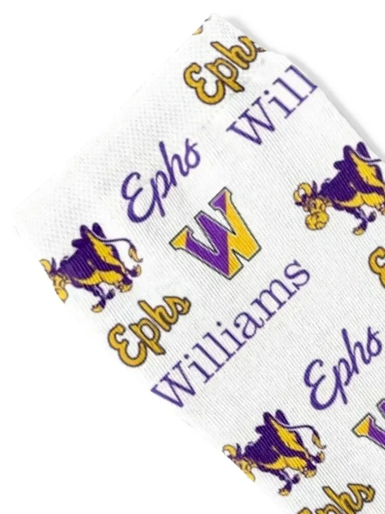 williams college logo pack Socks funny gift hiking Socks For Man Women's