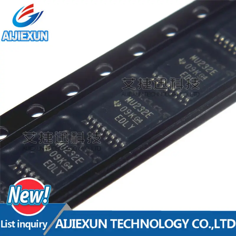 

10 шт. SN65C3232EPW MU232E TSSOP-16 IC LINE DRVR/RCVR RS232 16-TSSOP в наличии 100% новый и оригинальный