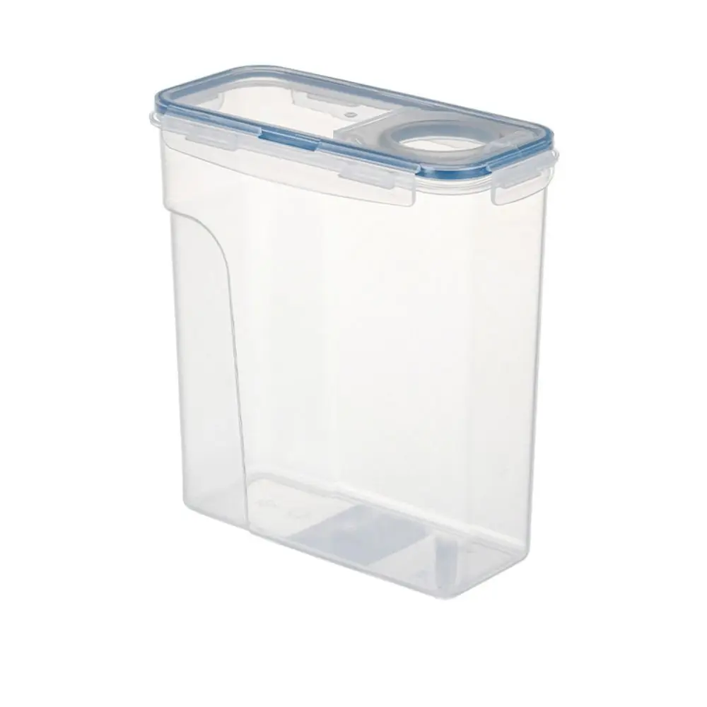 Practical Plastic Cereal Storage Container Transparent Sealed Grain Storage Tank Moisture-proof BPA Free Food Storage Box Home