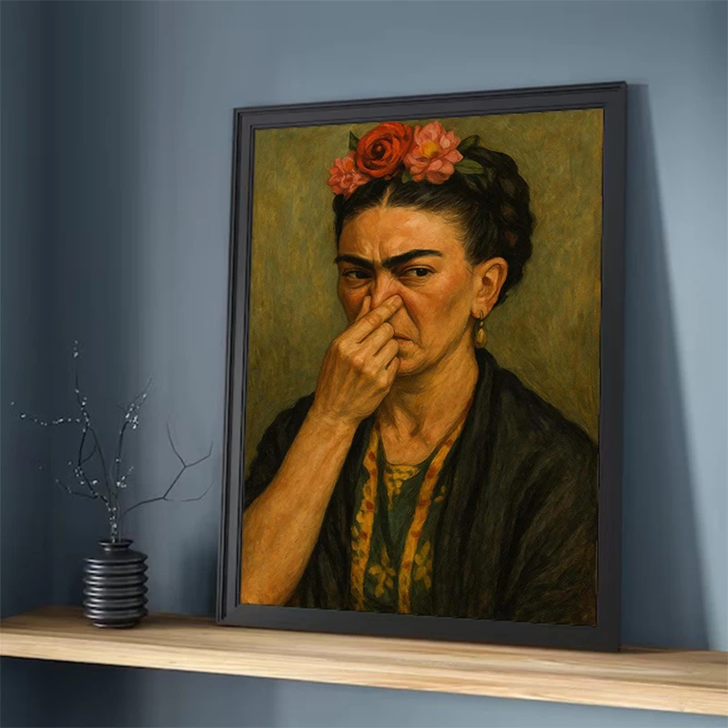 

Stinky Toilet Funny Art Posters Funny Celebrity Prints Canvas Painting Interior Paintings Decorative Wall Sheets Decor for Room