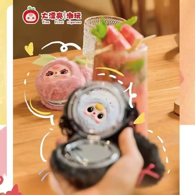 

Новая кавайная детская кукла с тремя зеркалами для макияжа, слепая коробка, экшн-фигурка, игрушка для детей, подарок, модная загадочная коробка, подарок на день рождения для девочки