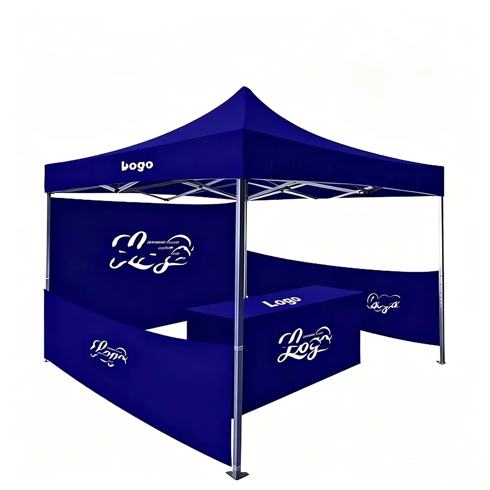 Foldable Portable Pop up Canopy Tent Waterproof Windproof Outdoor Activity Shelter Custom Logo Printing Tents for Events