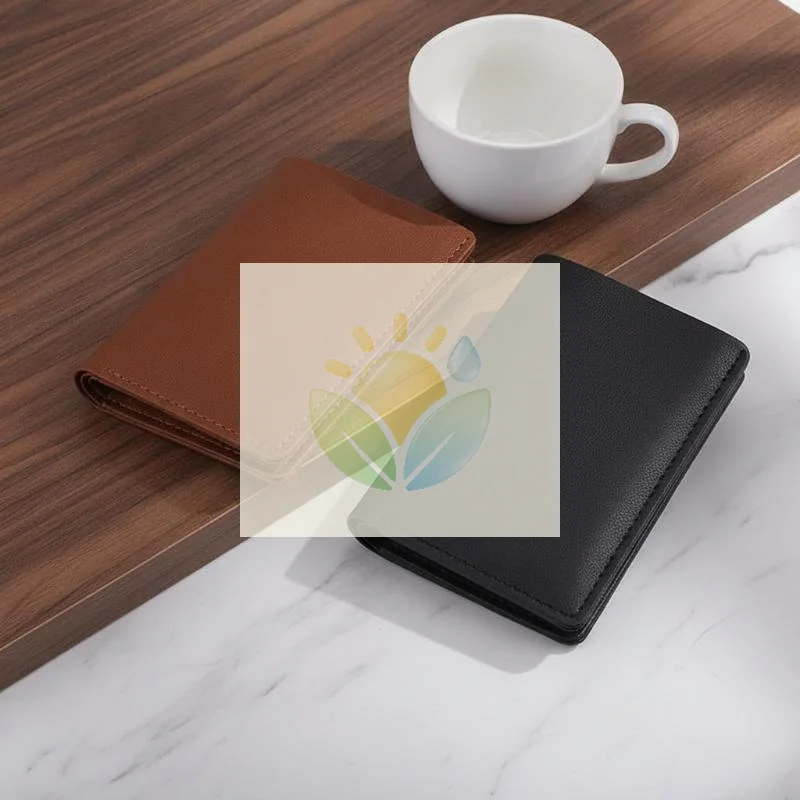 Lightweight Women's Small Short Wallet Solid Color PU Leather Button Closure Slim Purse for Travel Commute Daily Use