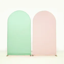 Arched Shape Backdrop Cover  33in Rose Arched Backdrop Background Cover for Birthday Party Baby Shower Wedding Decorations