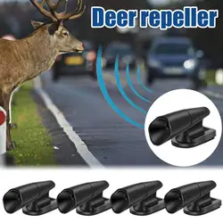 Abs Ultrasonic Animal Alarm Anti Collision Deer Repeller For Safe Driving Alert Whistles Alert Equipment Car Wind Deer Driv A4q5