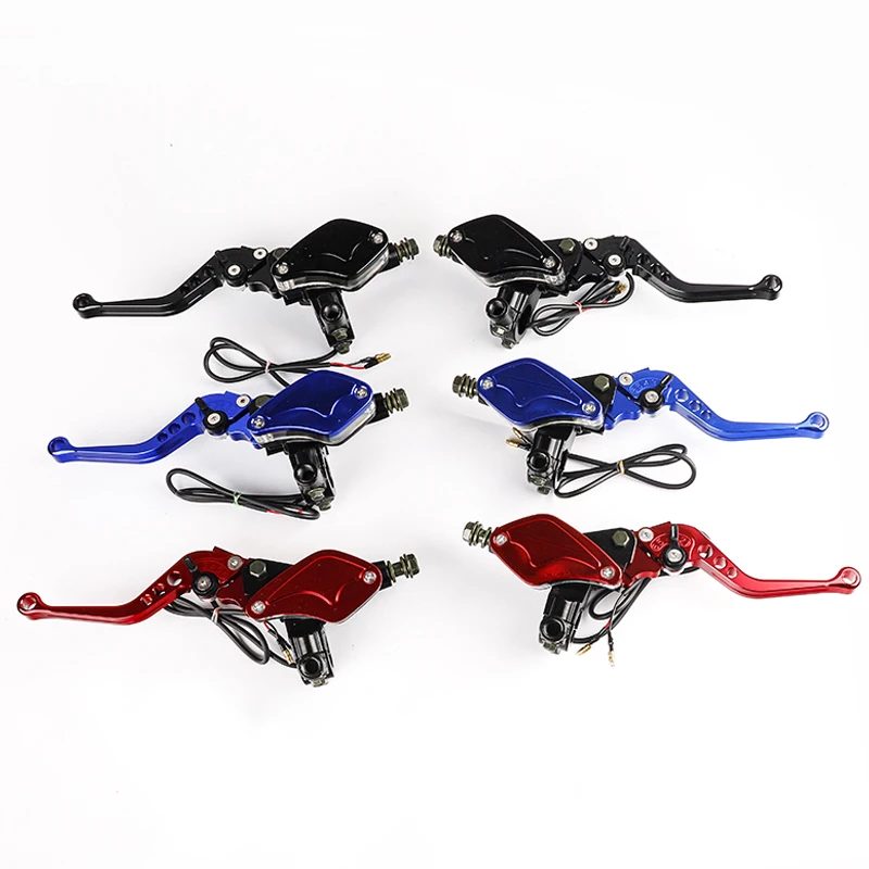 Motorcycle CNC Aluminum Hydraulic Clutch Kit Brake Master Cylinder Brake Levers Kit For Honda Yamaha Suzuki Kawasaki Dirt Bike