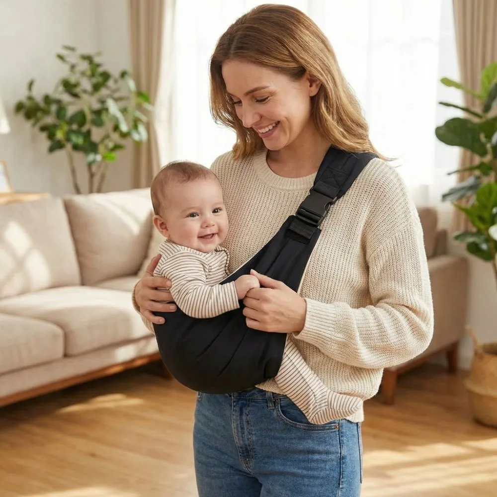 

Композитный губчатый слинг-переноска для младенцев: прочный, регулируемый, удобный, легкий рюкзак-переноска для новорожденных, женский слинг-шарф