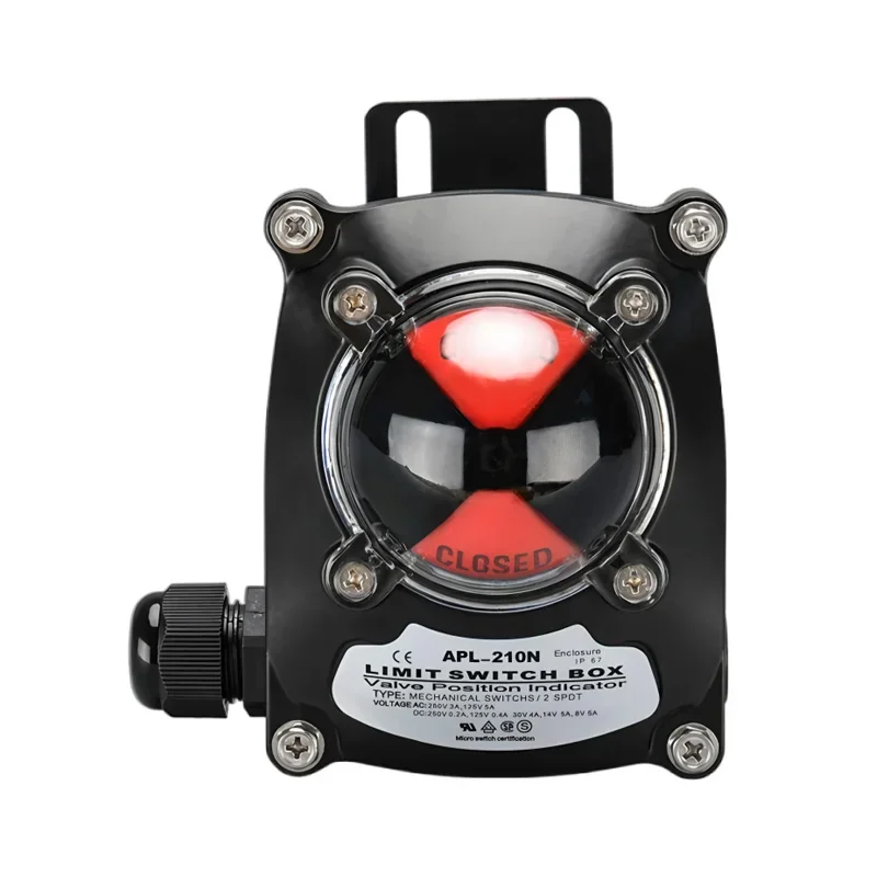HLH APL-210N 310N 410N Explosion-Proof Type Limit Switch Position Indicator Signal Feedback Device Pneumatic Limit Switch Valve