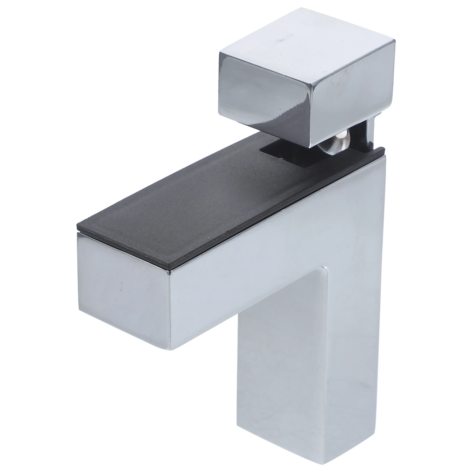 

Glass Partition Clips Heavy Duty Zinc Alloy Table Floating Shelf Clamps Frameless Glass Screen Stair Railing Hardware