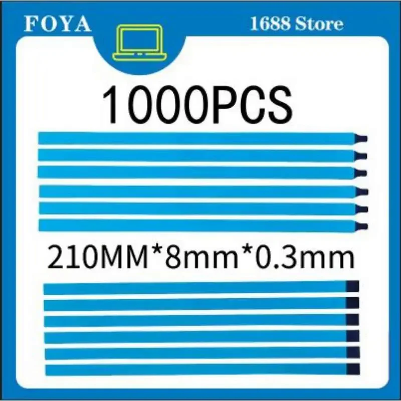 

1000pcs New Version Pull Tabs Stretch Release Adhesive Strips for LCD Screen with Handle without Tabs