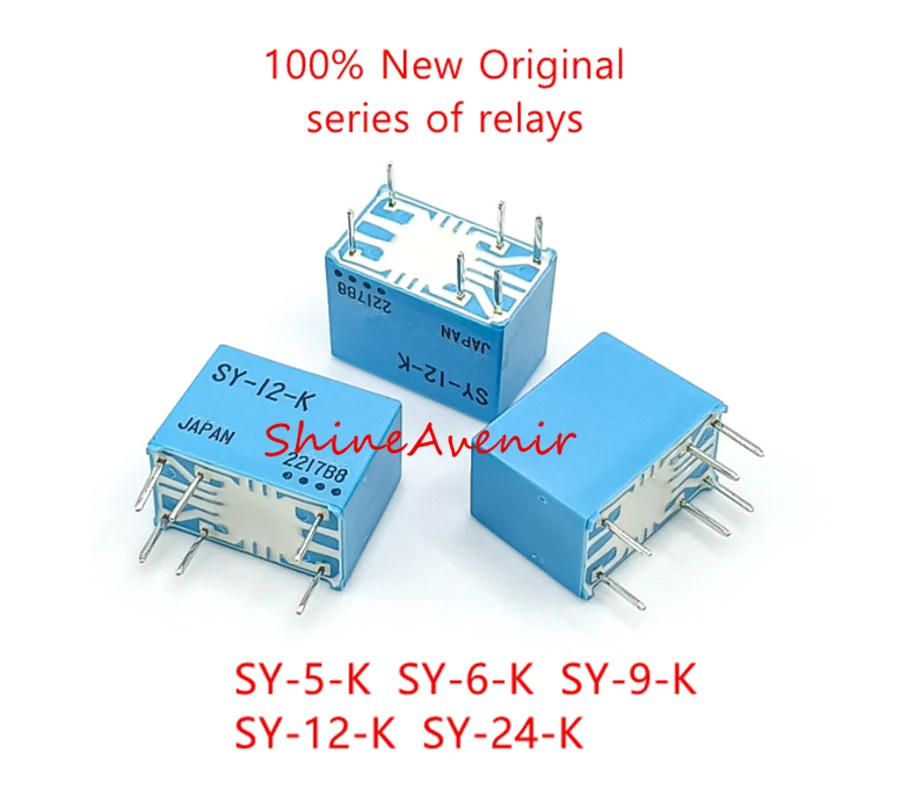 

15pcs SY-5-K SY-6-K SY-9-K SY-12-K SY-24-K SY-5W-K SY-6W-K SY-9W-K SY-12W-K SY-24W-K 100% original relay