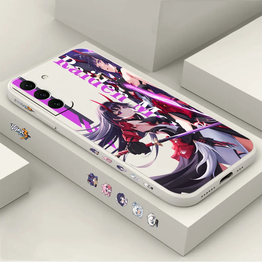 

Honkai Impact 3rd Raiden Mei Phone Case For Samsung Galaxy S24 S23 S22 S21 S20 Ultra FE 5G S11 S11E S10 10E S9 Plus Cover Funda