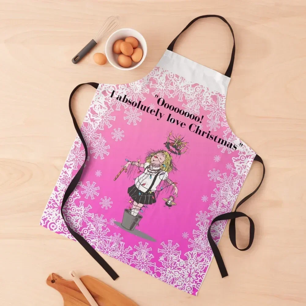 

Eloise at Christmas Apron Hairdressing Men gift kitchen utensil Kitchen Apron