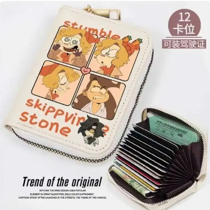 Ramshackle Skipp Stone Mode Portemonnee PU Portemonnee Kaart Munt Rits Geldhouder Tas Cosplay Gift B2235 Anime