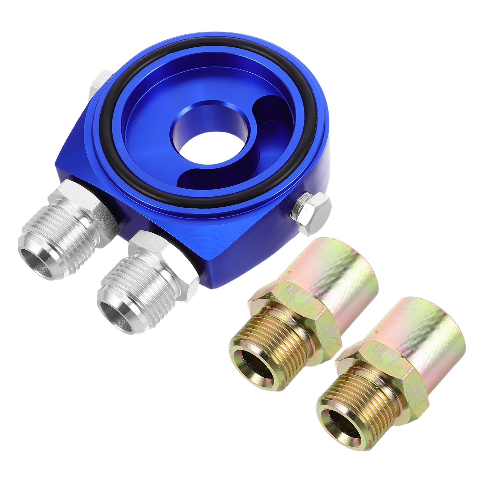 

Car Modification Accessories Aluminum Alloy Oil Cooler Adapter Engine Parts Multifunctional Durable Efficient Cooling Fits