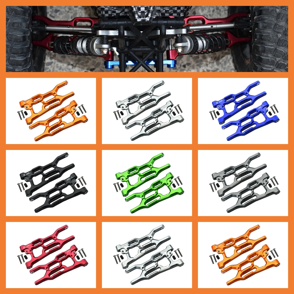 

Алюминиевые задние нижние рычаги GPM для LOSI 1/10 Lasernut Tenacity Ultra 4 Rock-Los03028