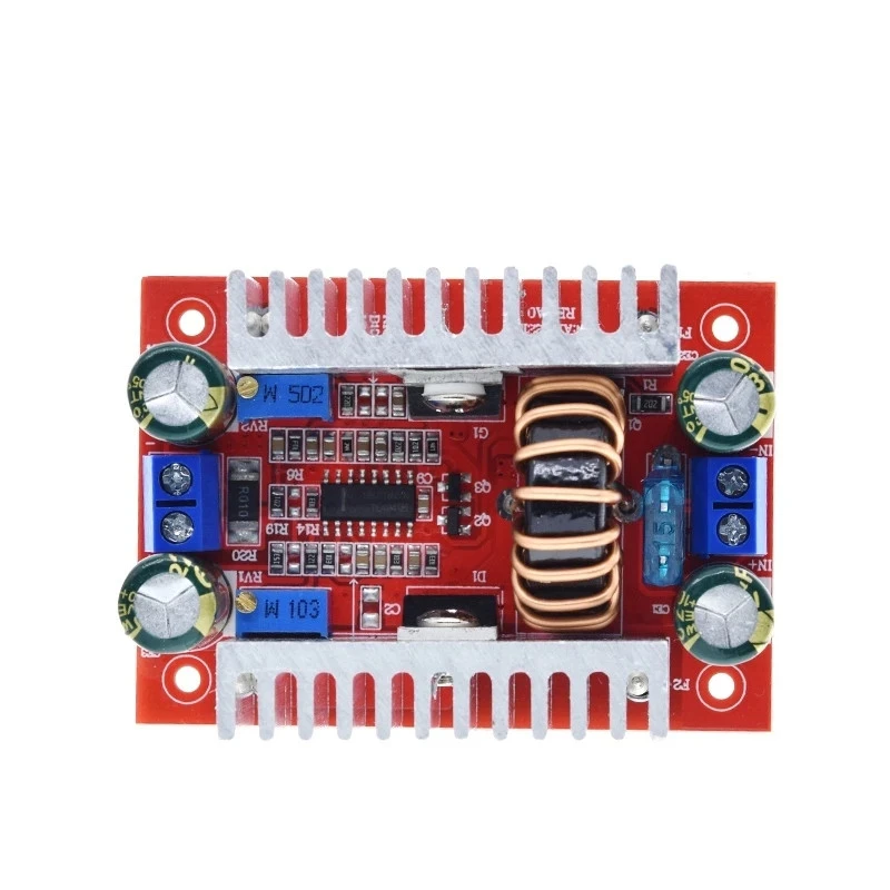 400W15A High Power Supply Board 8.5-50V To 10-60V DC DC Constant Voltage And Constant Current Boost Module