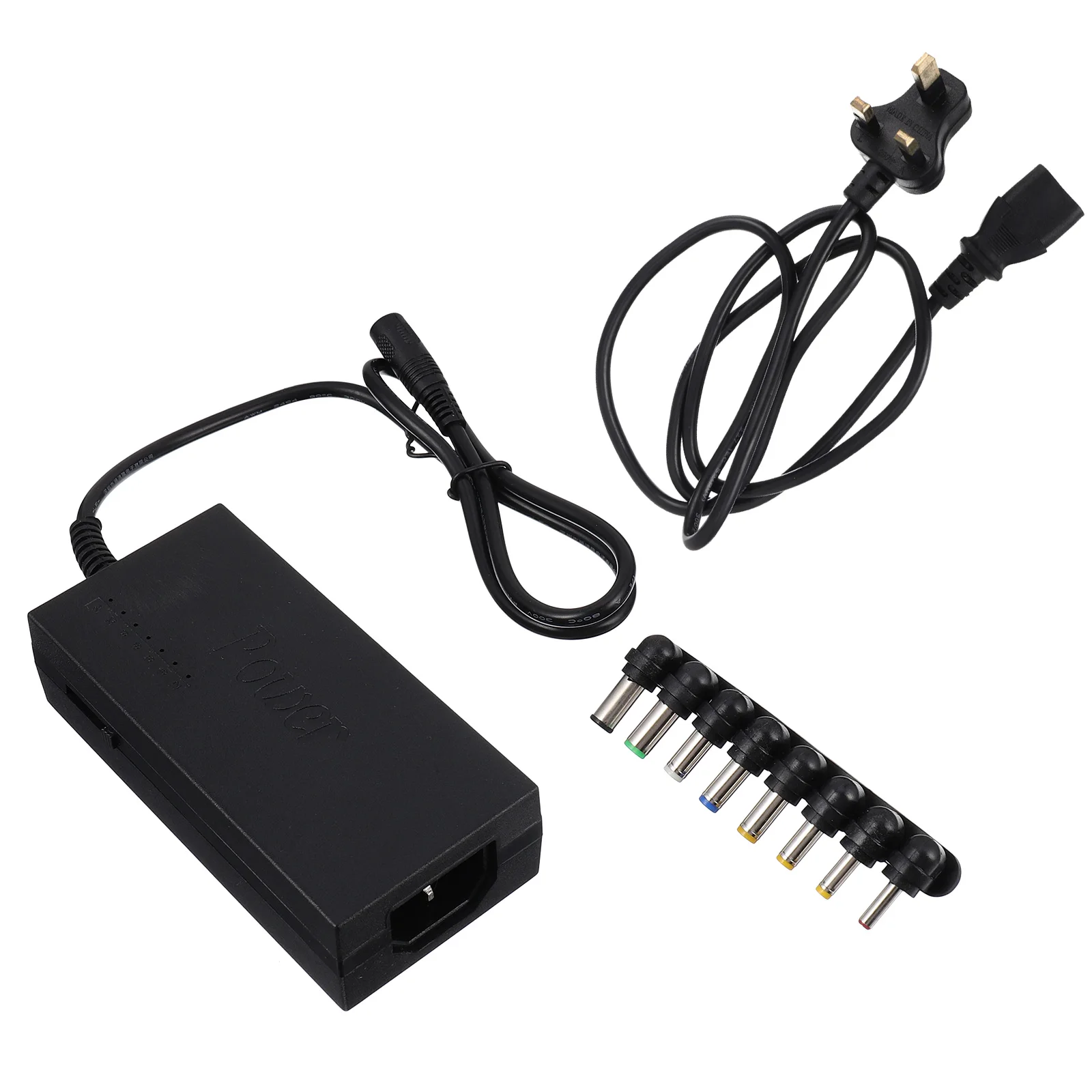 

12V 24V Laptop Power Adapter Multi Port AC Supply Notebook 96W Universal Adjustable Voltage Lightweight Portable Home