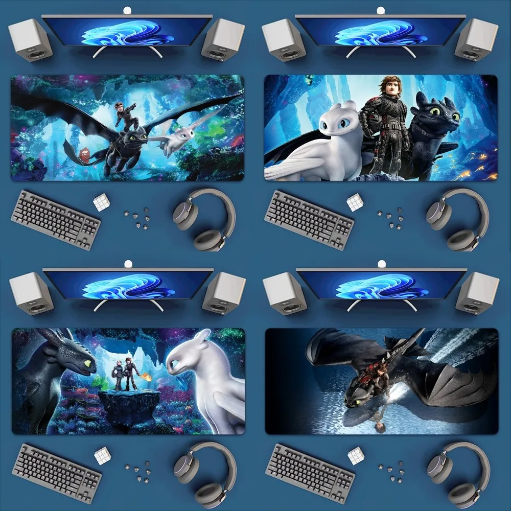 Biest Kingdom, wie trainieren Sie Ihr Drachen Mouse pad Büro große Maus matte Tastatur matten Gummi
