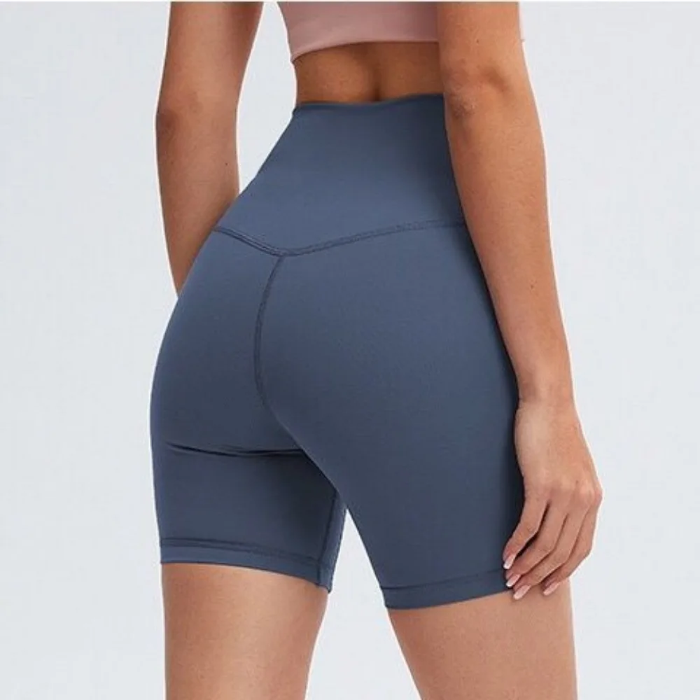 Short de yoga à haute élasticité pour femmes, entrejambe ouvert invisible, leggings de levage de hanche taille haute, pantalons de fitness de cyclisme de sport, sexe en plein air