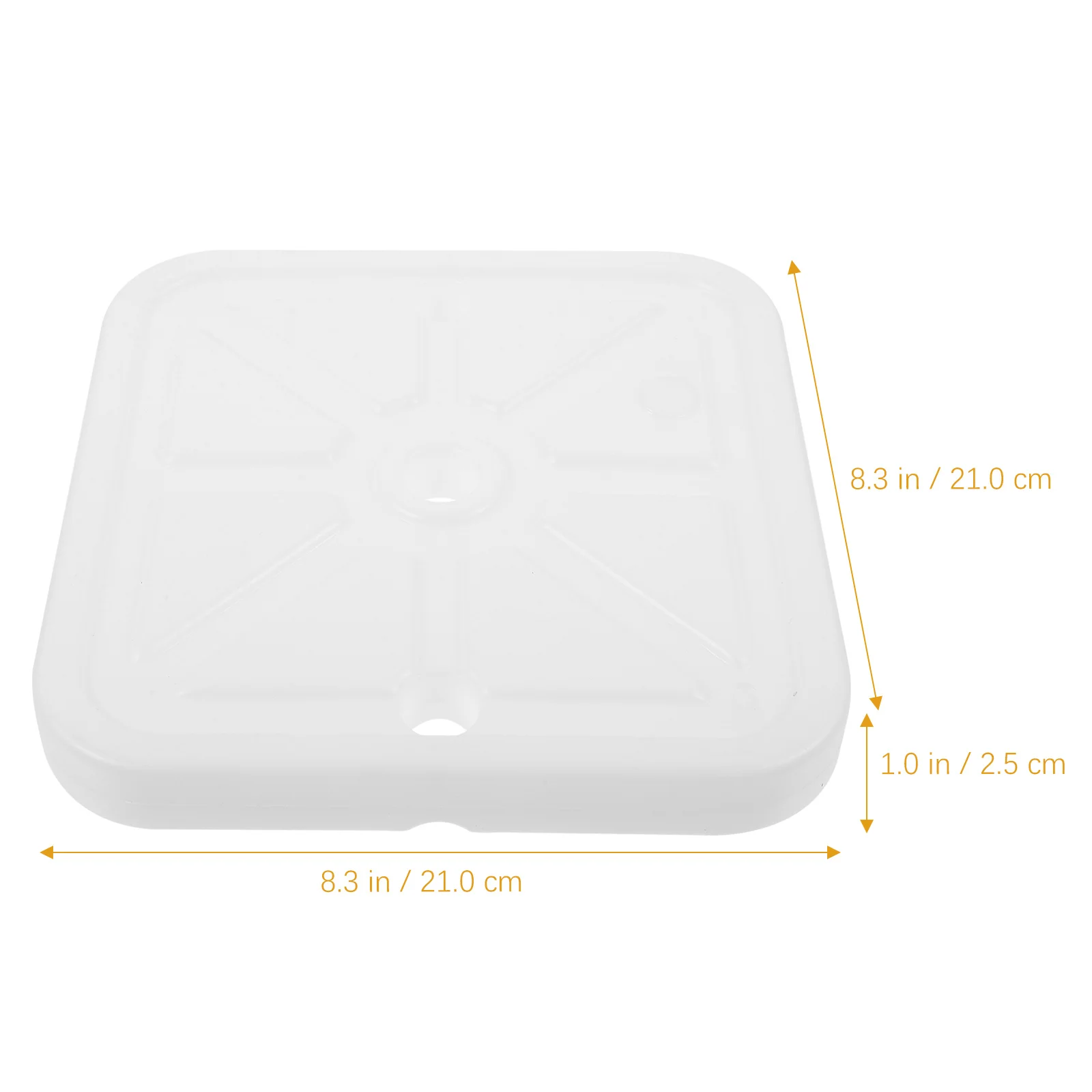 

2Pcs Balloon Floor Stand Plastic Base Upright Balloons Party Supply Accessory Balloon Arch Stand Water Injection Base