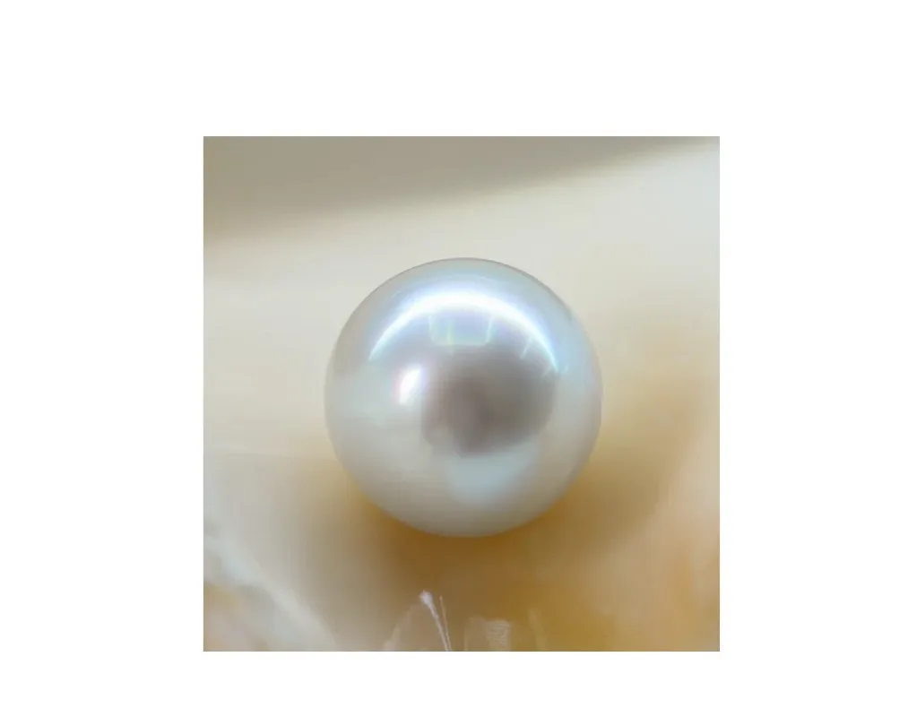 Charming 12-13mm South Sea White Pearl & Loose Pearl  & Undrilled