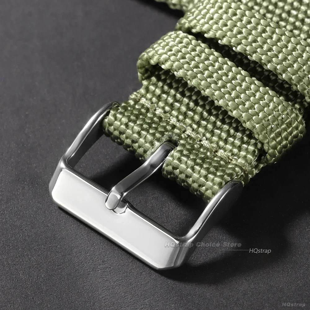 Quick Release Canvas Watch Straps Nylon Band 18mm 20mm 22mm 24mm Men Women Replacement Watchbands for Smartwatch Aaccessories image 6