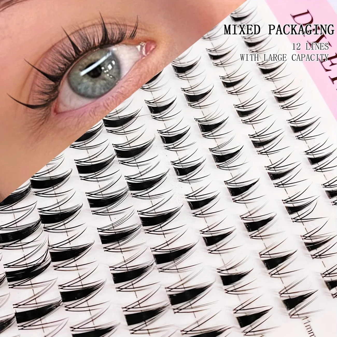 32 Reihen Cartoon-Wimpern, Enthält Verschiedene Stile Wie Cartoon, Anime, Natürliche Wimpern, Feenstil, Geeignet Für Be – Detail 9