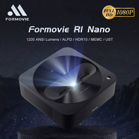 Fengmi Formovie R1 Nano 1080P full hd Projector 4K Support Ultra Short Throw Laser Projector DLP Home Theater 1200 ANSI Lumens