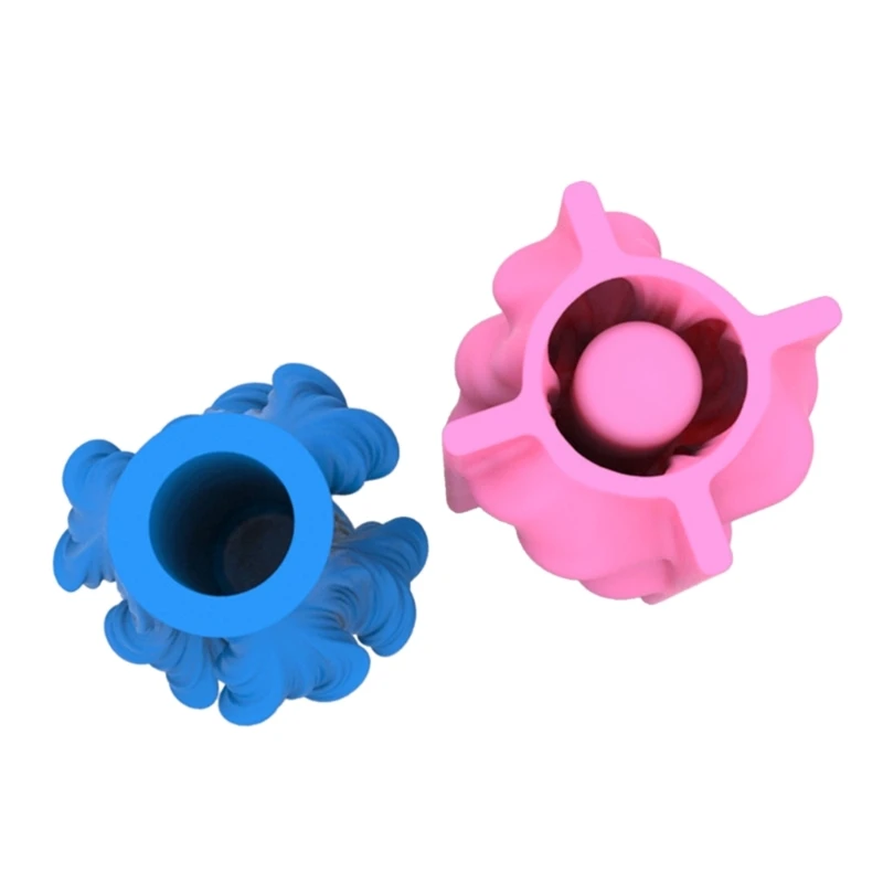 Art Pot Silicone Mold Flower Storage Vase Epoxy Resin Mold Suitable for Diy Crafts Jewelry Container Home Decoration