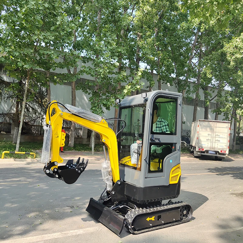 โรงงานที่กําหนดเองขายร้อนที่ถูกที่สุดไฮดรอลิก Mini Crawler Excavator สําหรับใช้ในบ้านใหม่ mini multifunction swing boom excavator