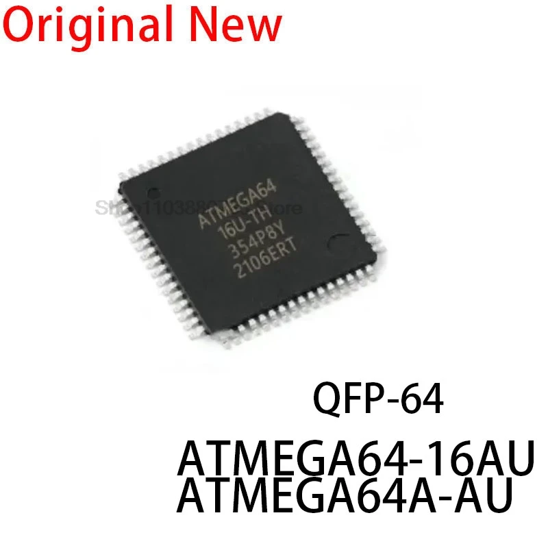 1PCS New and Original ATMEGA64A-AU QFP ATMEGA64A AU ATMEGA64 16AU QFP-64 ATMEGA64A-16AU ATMEGA64-16AU ATMEGA64-16U ATMEGA64A-U