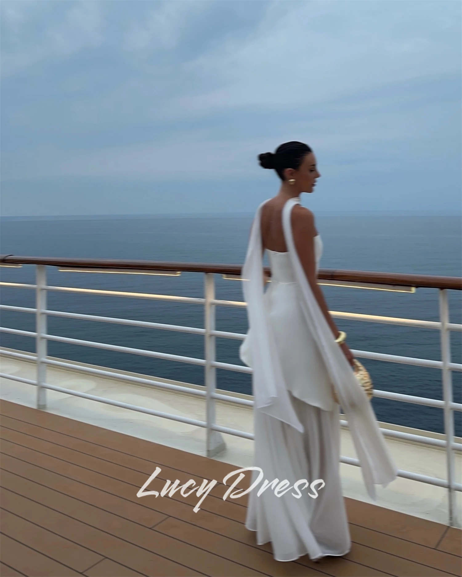 Lucy Customized Sharon Happy Dresses for Special Occasions Prom Dress Wedding Party Dress Evening Dresses Woman Elegant 2025 New