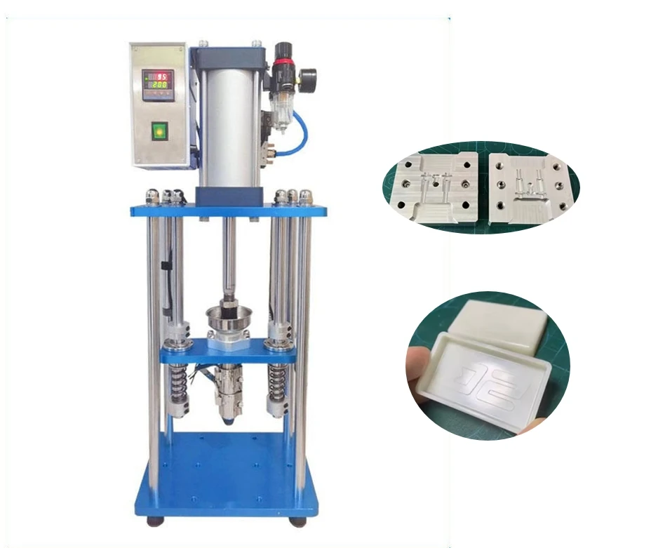 

Mini Desktop Hand Molding Machine Plastic Product Equipment - DIY Craft Tool for Small Scale Plastic Molding
