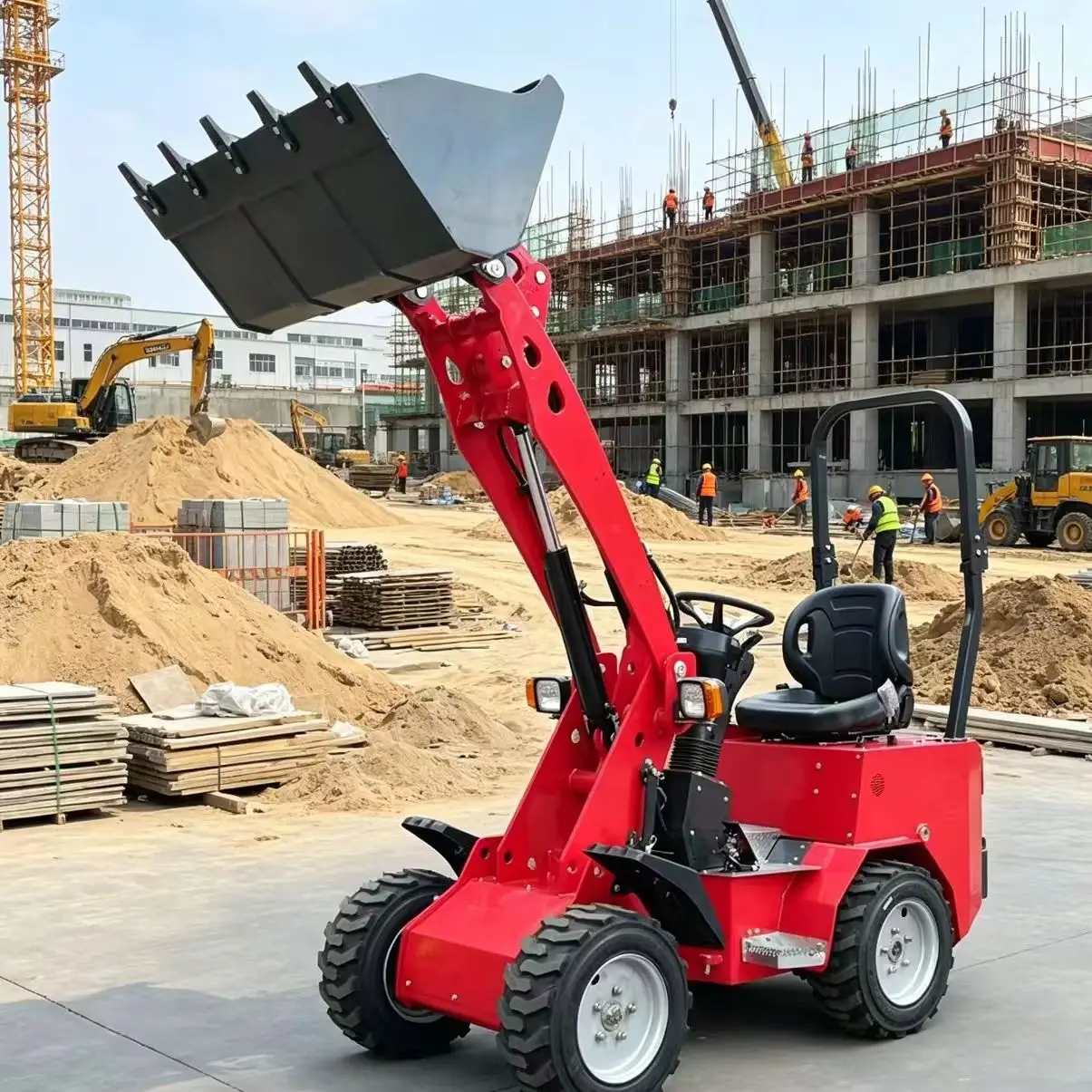 

Mini Loader CE European Standard – Compact Small Loader for Farm & Construction