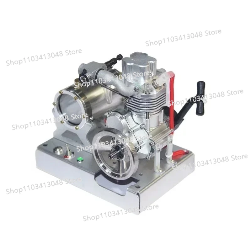 

Jednocylindrowy silnik metalowy czterosuwowy silnik benzynowy/metanolowy napęd zabawkowy Model laboratorium pomoce na