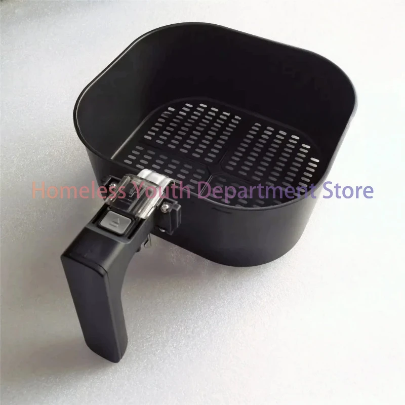 

Подходит для аэрофритюрницы Philips HD9270 HD9280, корзины для выпечки, рамы для корзины для жарки, аксессуара с черной ручкой.