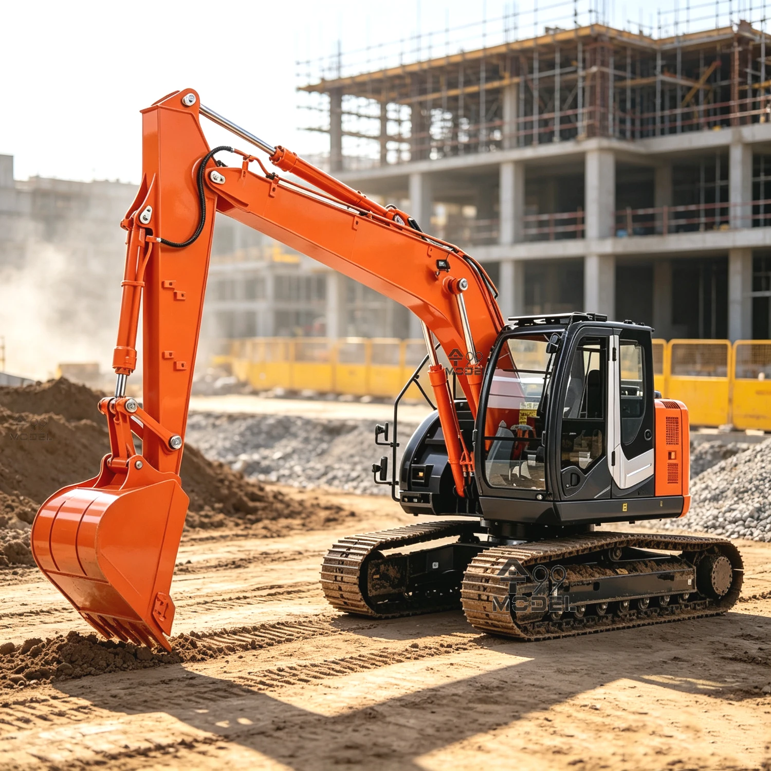SFROG ZX135U Excavator 1/14 Hydraulic RC Excavator Metal Model RTR Version with Lighting and Sound System RC Truck 2026 New