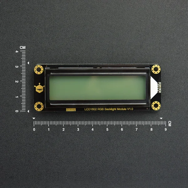 I2C LCD1602 RGB color backlight LCD screen 16 million color combination V2.0