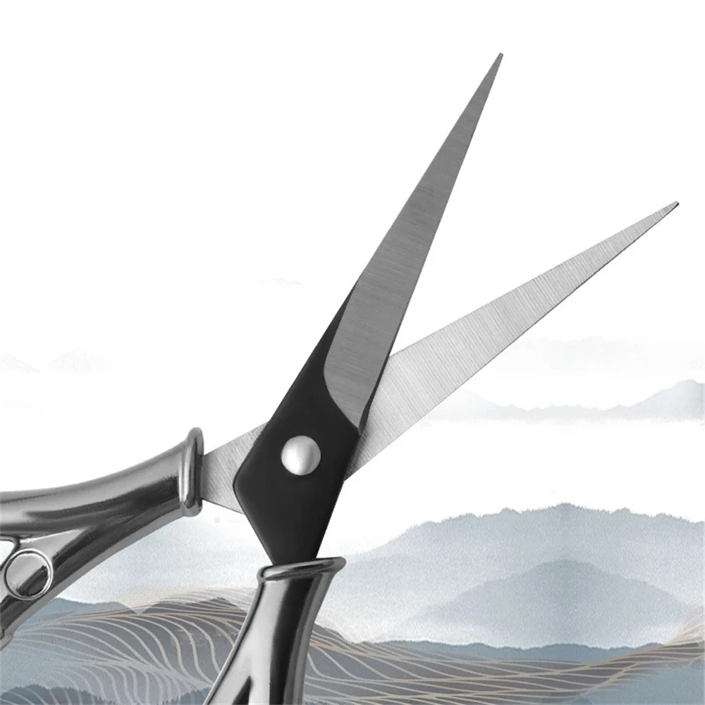 1PC, Flower Pattern Stainless Steel Vintage Scissors Sewing Embroidery Art Scissors Tailor Scissor Kitchen Shears Sewing Tool
