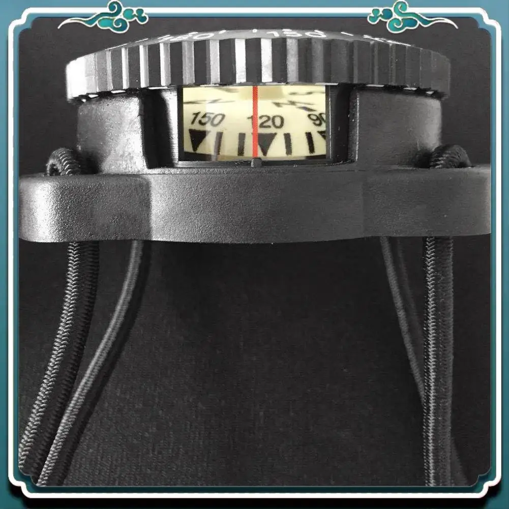 

Reliable Bungee Compass Scuba Diving Compass Underwater 100M Diving Professional Waterproof Compass With Bungee Cord