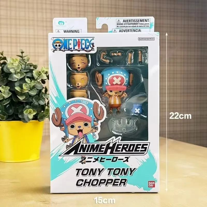 

Bandai One Piece Tony Tony Chopper Anime Heroes Articulated Action Figure Collectible Desktop Decor Unisex Anime Fans Trendy Toy