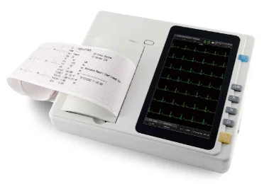 China Cheap Price Hospital Electrocardiograph Portable 3 Channel Digital ECG Machine For Sale