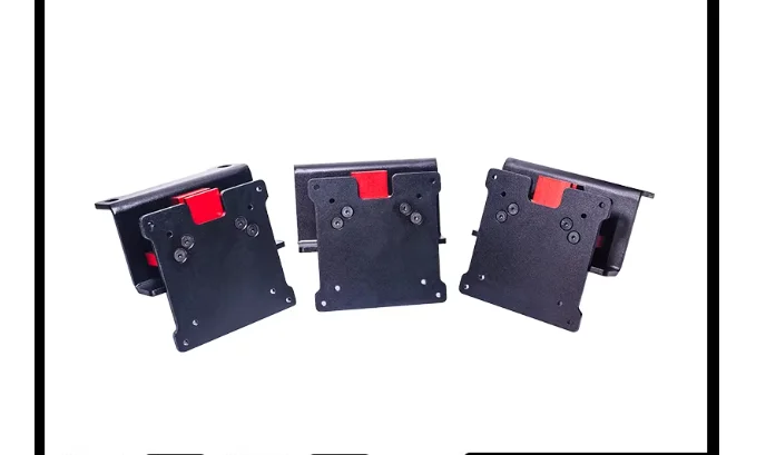 Three-Screen Fine-Tuning Computer Monitor Wall Hanging Bracket Multi-Screen Splicing Hanger Steering Wheel Racing Simulator